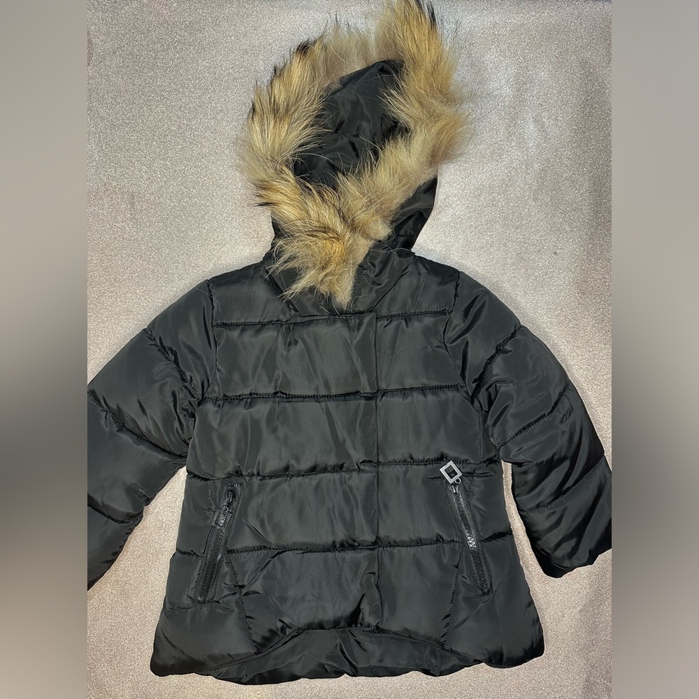 Black toddler puffer Jacket size 2T